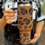 Simply chic and oh so sweet!&nbsp; This Summer, sip in style every day all day and stay refreshed and hydrated all while being GLAM with our new Leopard Crystal Rhinestone tumbler!