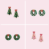 MINI BE-JEWELED HOLIDAY STUDS