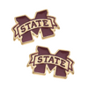 Add a splash of purple and gold to your look with these vibrant enamel LSU Tigers stud earrings! Featuring the iconic logo in bold, glossy color, they’re the perfect way to show your team spirit — whether you’re roaring in Death Valley or repping the Tigers every day. Lightweight, fun, and full of flair, these earrings are small but mighty — just like your game-day energy!