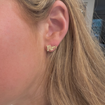 The perfect gift for Mom! Surprise her with our new unbearably adorable Mom&nbsp;stainless steel gold earrings.&nbsp;&nbsp;