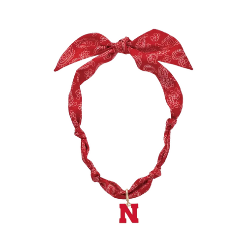 Show your Nebraska Cornhuskers pride with this fun and stylish bandana scarf necklace. Perfect for game day or everyday wear, it adds a playful touch to any outfit while keeping your team spirit front and center. Lightweight and easy to wear, it’s a must-have accessory for true fans looking to stand out with a unique twist.