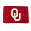 OU Oklahoma Sooners Double Sided Beaded Coin Bag- Crimson