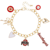 Ohio State Enamel Icons Charm Bracelet