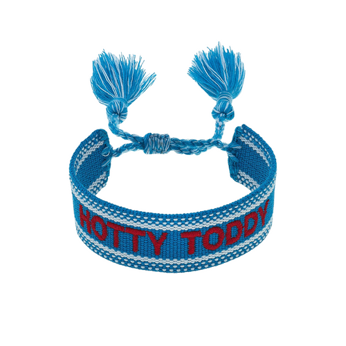 Cheer on your Ole Miss Rebels with this playful Woven Tassel Bracelet! Lightweight and vibrant, it adds a burst of team spirit to any game day outfit. Perfect for stacking or wearing solo, it’s your new go-to accessory for showing Rebel pride in style.