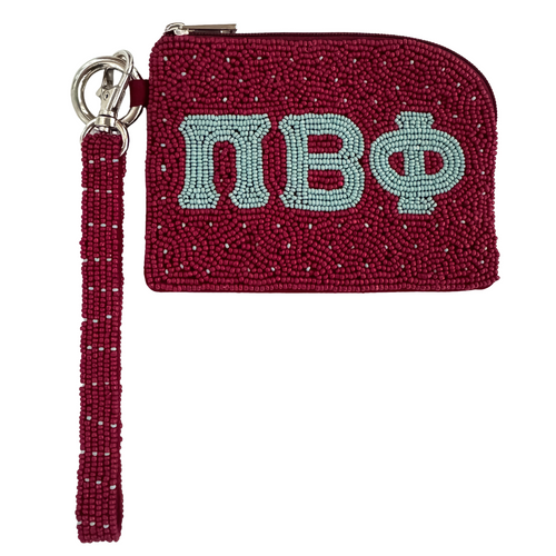 Show your sisterhood spirit in style with our exclusive Pi Beta Phi Beaded Bracelet Bag! Designed to be worn on your wrist or clipped to your favorite bag, this lightweight and eye-catching accessory is perfect for any greek event! From Bid Day to Big/Little reveal, it's the perfect way to show off your letters with pride!