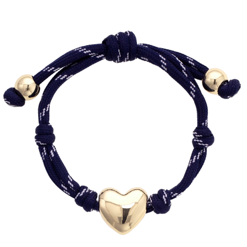 Show off your team spirit in style with the Puffy Heart Paracord Bracelet! Lightweight, bold, and effortlessly fun, it adds a vibrant pop of color to any game-day look or everyday outfit. Whether you’re cheering from the stands or hanging out with friends, this comfy bracelet is the perfect way to flaunt your red pride wherever you go!