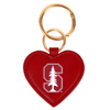 STANFORD CARDINALS CLARA CLEAR HANDBAG-RED