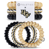 TELETIES - UNIVERSITY OF CENTRAL FLORIDA  On Gameday, hold your hair and enhance your style with TELETIES. The strong grip, no rip hair tie that doubles as a bracelet. Strong, pretty and stylish, TELETIES are designed to withstand everyday demands while taking your Gameday look to the next level.