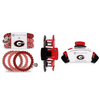 TELETIES CLIPS - UNIVERSITY OF GEORGIA  On Gameday, hold your hair and enhance your style with TELETIES Collegiate Clips.  Say goodbye to breakable clips!  Each clip has bendable teeth that take back to shape, you’ll enjoy a comfortable grip that doesn’t slip for an all day hold. TELETIES hair clips are safe for all hair types and are designed to withstand everyday demands while taking your Gameday look to the next level.  