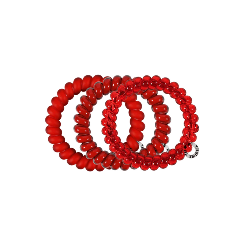 Hold your hair and enhance your style with TELETIES. The strong grip, no rip hair tie that doubles as a bracelet. Strong, pretty and stylish, TELETIES are designed to withstand everyday demands while taking your look to the next level.