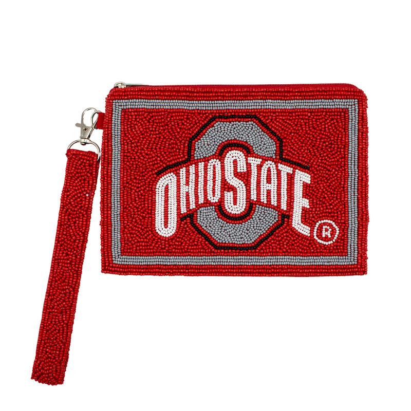 THE OHIO STATE UNIVERSITY BEADED LOGO WRISTLET