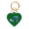 TULANE GREEN WAVE CLARA CLEAR HANDBAG-WHITE