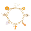 Tennessee Vols Enamel Icons Charm Bracelet