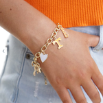 Tennessee Vols Enamel Icons Charm Bracelet
