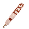 Texas Forever Game Day Hand Beaded Bag Strap