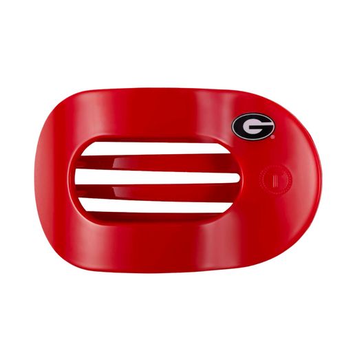 Unwind and relax with the new TELETIES Flat Round Hair Clip! Designed with the same innovative material that is nearly unbreakable, this clip is perfect for lying down, doing yoga or simply laying back without discomfort.&nbsp;Hold your hair and enhance your style with the new University of Georgia TELETIES Clip! Go Dawgs!&nbsp;