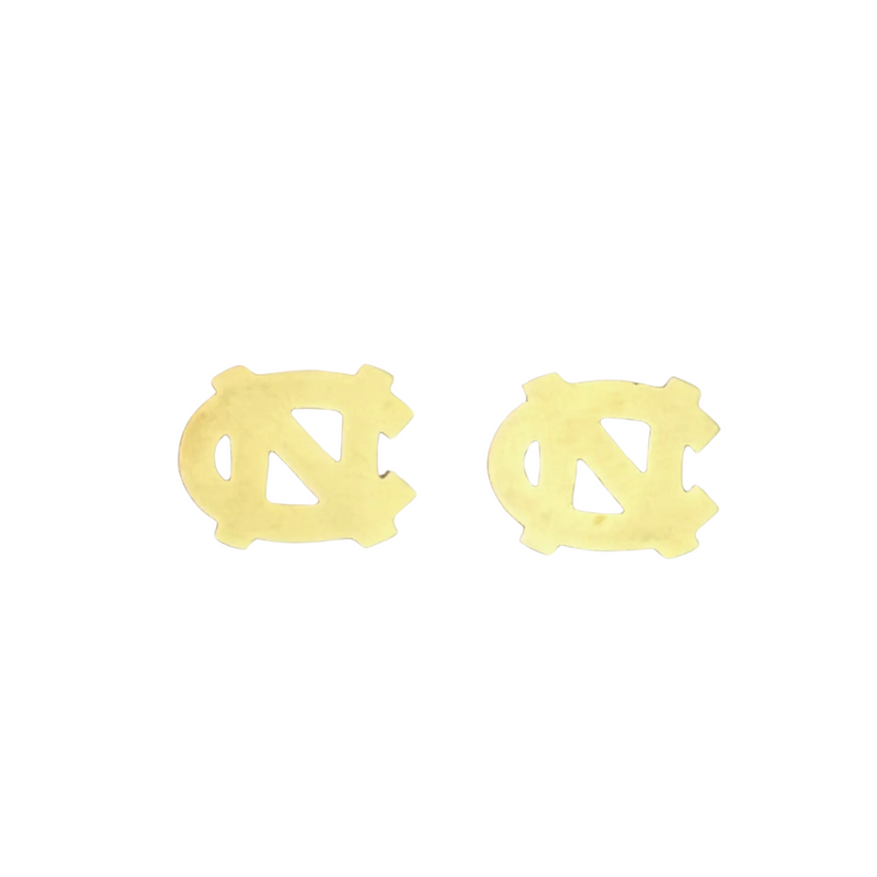 Show that UNC spirit with these cute University of North Carolina Logo Gold Earrings!! &nbsp;The perfect Game Day accessory to complete your look and show your spirit!