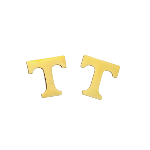 Show that Tennessee spirit with these cute UTK Logo Gold Earrings!!&nbsp;&nbsp;The perfect Game Day accessory to complete your look and show your spirit!