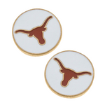 It's Game Day&nbsp;in&nbsp;Austin&nbsp;and time to show off your&nbsp;Hook'Em Horns&nbsp;spirit!

Get ready for the big game in our UT Texas Longhorns circle enamel studs!&nbsp; Lightweight and easy to wear all day game day! &nbsp; &nbsp;


The perfect gift for the Longhorns fan in your life!