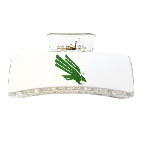 Add a pop of color to your hair game with these bold and playful claw clips! With a strong hold and trendy shape, they’re your go-to for effortless game-day glam, campus style, or everyday flair.