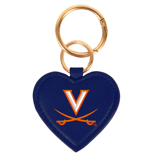 In this house, we cheer for the Cavaliers! Be glam in the stands when you elevate your clear bag status and accessorize your Game Day look with our University of Illinois key chain/bag charm.&nbsp;