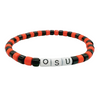 Word Wrap Stacks Oklahoma State University College Bracelets