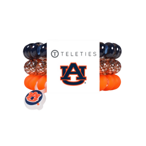 On Gameday, hold your hair and enhance your style with TELETIES. The strong grip, no rip hair tie that doubles as a bracelet. Strong, pretty and stylish, TELETIES are designed to withstand everyday demands while taking your Gameday look to the next level.