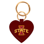 IOWA STATE CYCLONES CLARA CLEAR HANDBAG-MAROON
