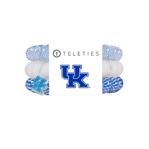 On Gameday, hold your hair and enhance your style with TELETIES. The strong grip, no rip hair tie that doubles as a bracelet. Strong, pretty and stylish, TELETIES are designed to withstand everyday demands while taking your Gameday look to the next level.