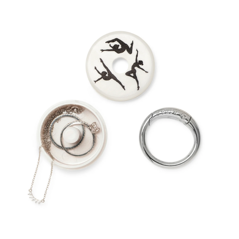 Keep your tiny treasures secure and close with the Dance Lion Latch! Perfect for dancers and performers, this playful accessory ensures your small jewelry stays put while you shine on stage or hit the floor. No more worries about losing your favorite pieces—just dance freely and sparkle confidently!