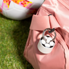 Keep your small jewelry safe and stylish with the limited edition Soccer Lion Latch! This clever, patent-protected design features a custom carabiner ring that must be fully removed before opening, ensuring your treasures stay secure. Easily clip it to your keychain, sports bag, or anywhere you like—so your Lion Latch and precious items are always close by and never left behind. Perfect for soccer fans who want a fun and functional way to protect their valuables on the go!