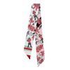 Add a bold splash of spirit with the Lubbock, Texas Silk Scarflette! Featuring a striking black and scarlet palette, this playful accessory brings a vibrant pop of Red Raiders pride to any outfit. Perfect for game days or turning heads around town, its dramatic colors make a stylish statement that’s as lively as your team spirit. Show off your Red Raiders love with flair!