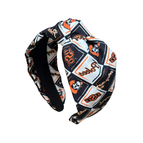 Whether you’re off to class, studying hard in the library, or ready to cheer on game day, the Oklahoma State Cowboys Gameday Headband has got you covered with effortless style and comfort all day long. Made from stretchy material that fits snugly to your head, it stays put while keeping you looking fresh from early lectures to late-night cram sessions. Flaunt your OSU spirit anytime with this playful and practical headband.
