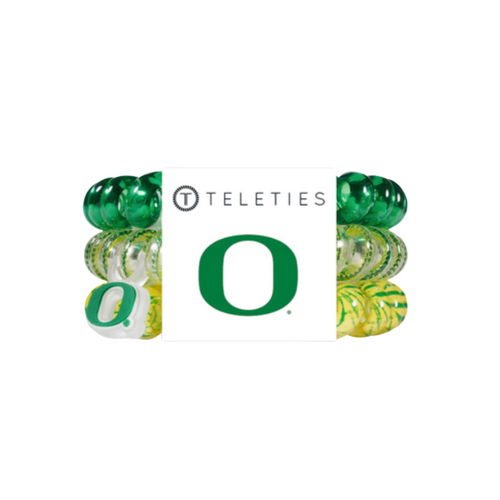 On Gameday, hold your hair and enhance your style with TELETIES. The strong grip, no rip hair tie that doubles as a bracelet. Strong, pretty and stylish, TELETIES are designed to withstand everyday demands while taking your Gameday look to the next level.
