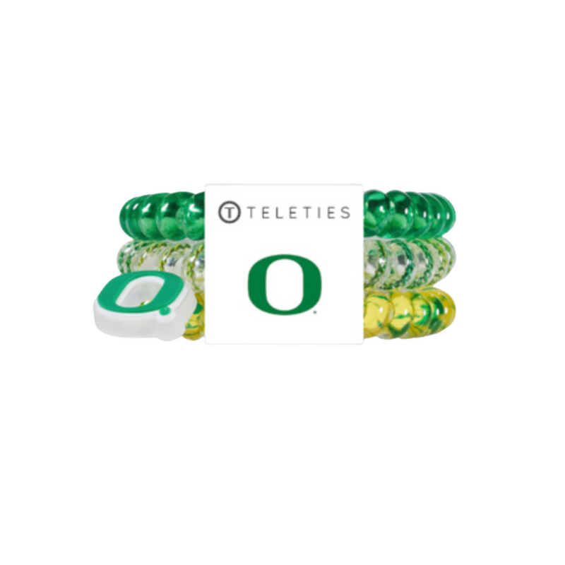 On Gameday, hold your hair and enhance your style with TELETIES. The strong grip, no rip hair tie that doubles as a bracelet. Strong, pretty and stylish, TELETIES are designed to withstand everyday demands while taking your Gameday look to the next level.