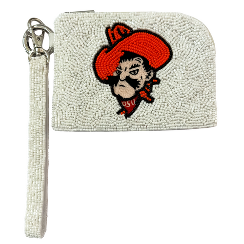Elevate your clear bag status and show off your COWBOYS spirit in style! Our unique Pistol Pete Beaded Bag Bracelet is the ultimate Game Day accessory.

Designed as our most versatile coin bag, it can be worn on your wrist as a statement piece or used to organize your essentials inside your favorite clear bag. Lightweight, eye-catching, and full of team pride, this is the perfect grab-and-go piece for every game day event!