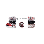 On Gameday, hold your hair and enhance your style with TELETIES. The strong grip, no rip hair tie that doubles as a bracelet. Strong, pretty and stylish, TELETIES are designed to withstand everyday demands while taking your Gameday look to the next level.