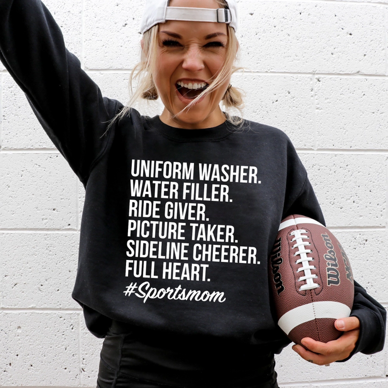 Sports Mom Game Day Sweatshirt