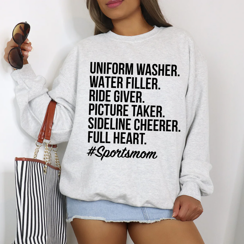Sports Mom Game Day Sweatshirt-4 Colors