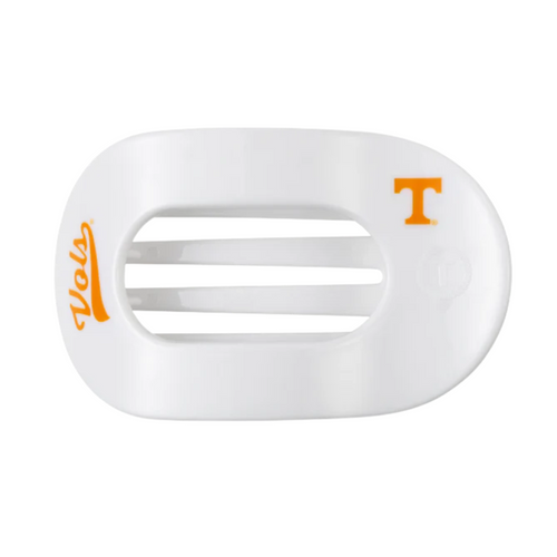 Unwind and relax with the newest TELETIES Flat Round Hair Clip! Designed with the same innovative material that is nearly unbreakable, this clip is perfect for lying down, doing yoga or simply laying back without discomfort. Hold your hair and enhance your style with the new University of Tennessee TELETIES Clip! Go Vols! &nbsp;