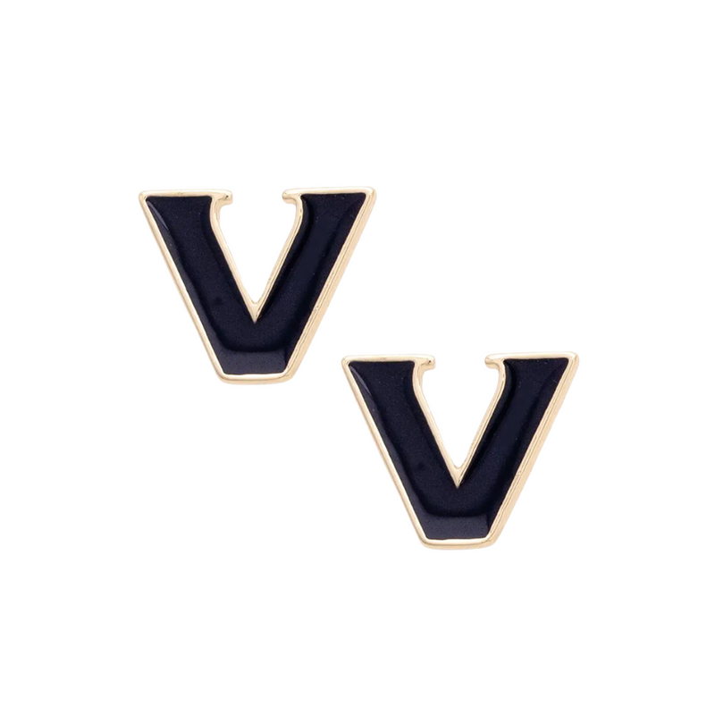 Show off your Commodores pride with these vibrant Vanderbilt enamel logo stud earrings. Perfectly sized for everyday wear, they add a playful pop of school spirit to any outfit. Lightweight and comfy, these earrings let you cheer on your team in style—whether at the game or around town!
