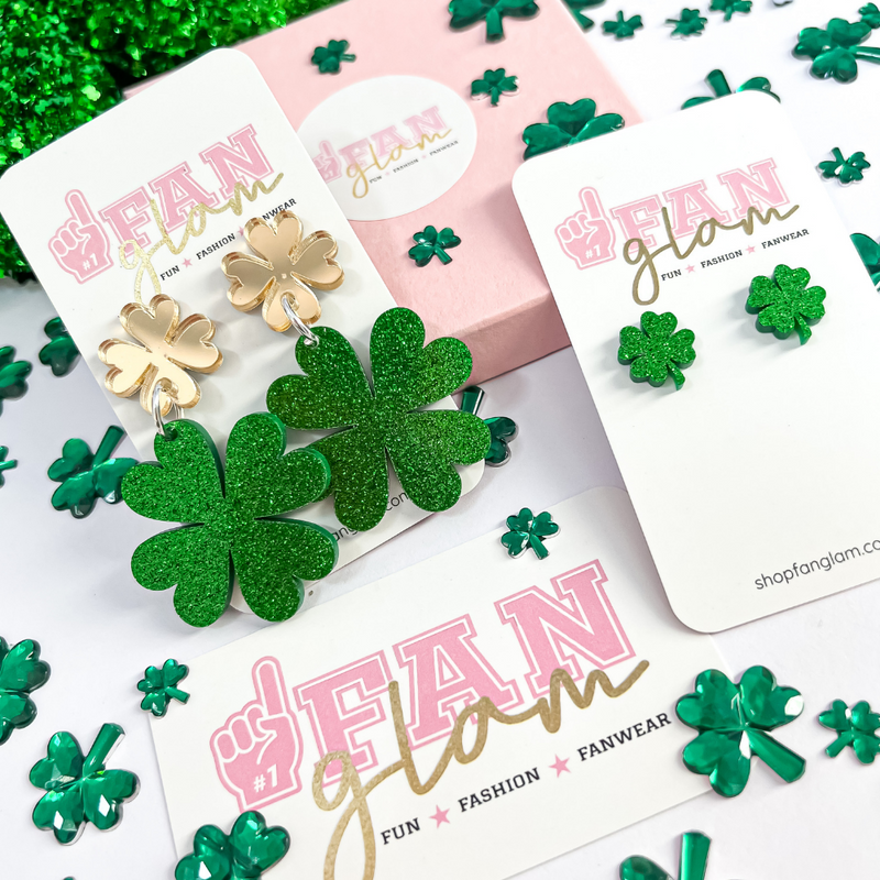 It's time to Sham-ROCK + ROLL!  This may be the only green glam you own this year, but IT'S the MOST important...  Why? Because "You Can't Pinch this"