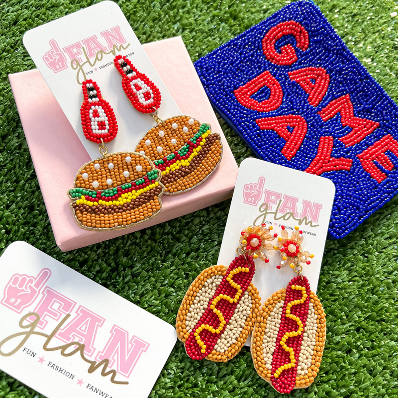 GAMEDAY BEADED COIN PURSE - 9 COLORS