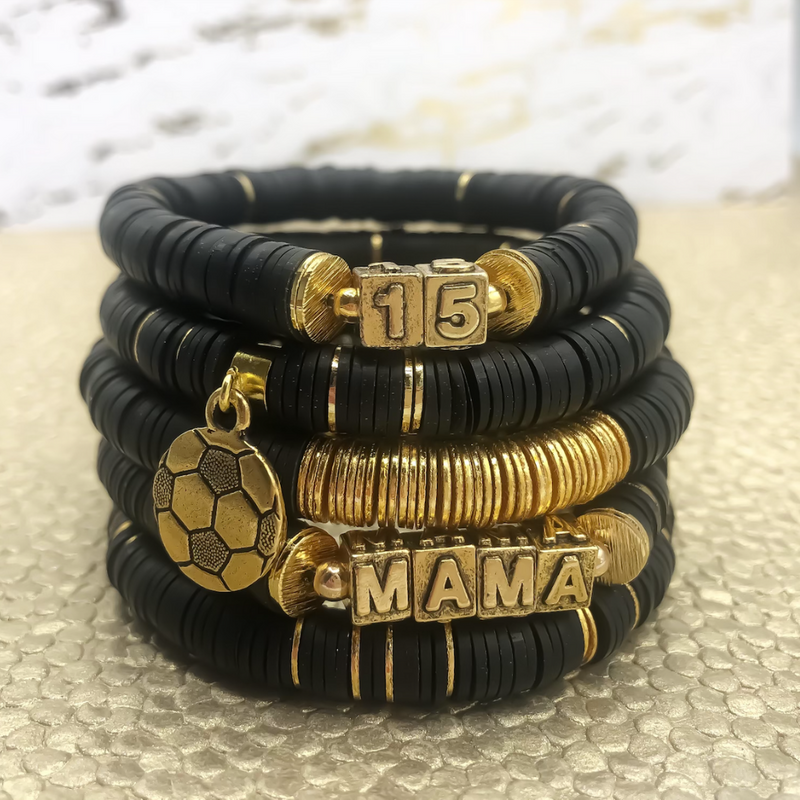 Soccer 2025 charm bracelet