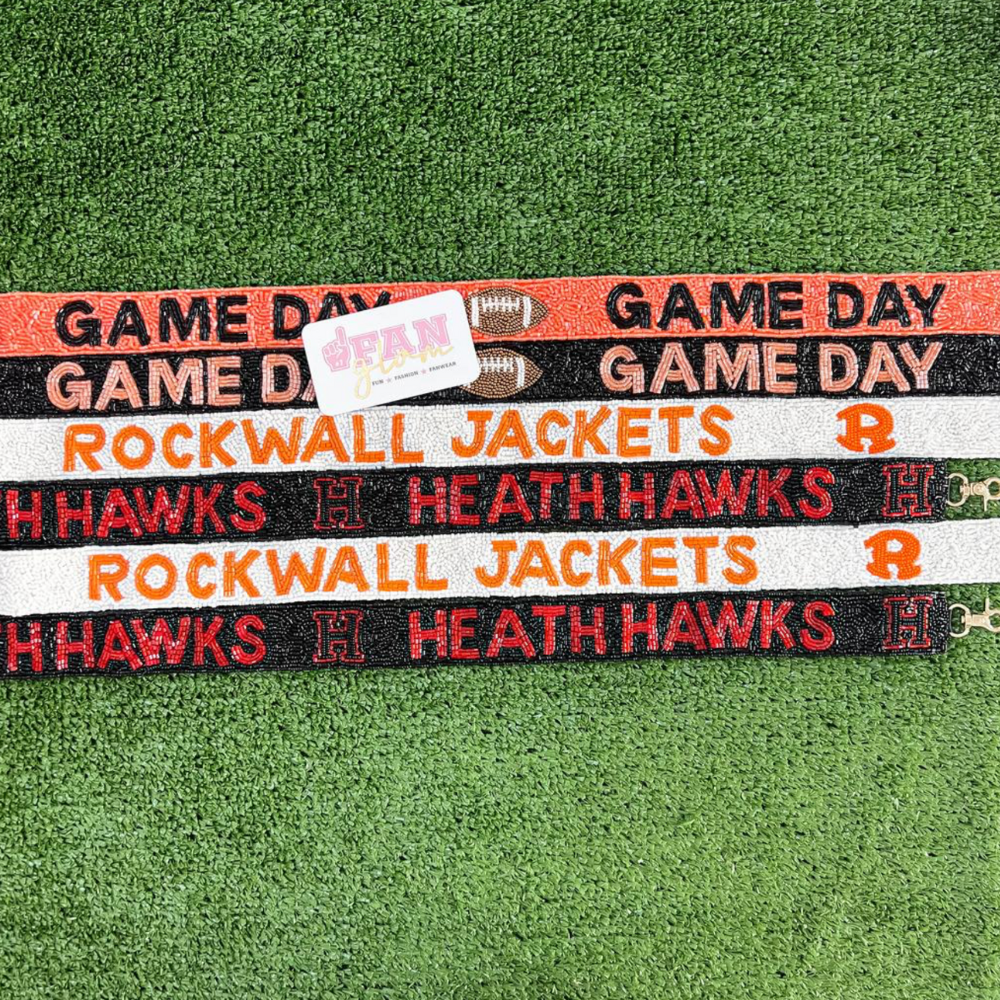 SPECIAL OFFER 2 Game Day Bag Strap - 22 Colors to choose from