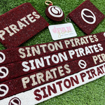 CUSTOM BEADED SINTON GAME DAY COIN POUCH