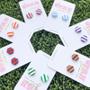 Our polymer clay handmade GameDay hexagon stud earrings are the perfect pop of color for game time and a fun substitute for your everyday earrings!  Available in seven fun colors, it's easy to mix and match with all your favorite teams!
