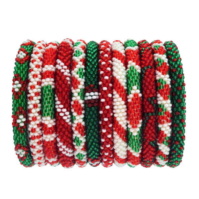 What better way to get in the holiday spirit than by sporting a stack of your favorite holiday colors? Our festive Roll-On® Bracelets will pair perfectly with all your favorite holiday glam this year.  Select Singles $15, Stack Of 2/$28 Or Stack Of 3/$36.  The more you stack the more you save! 