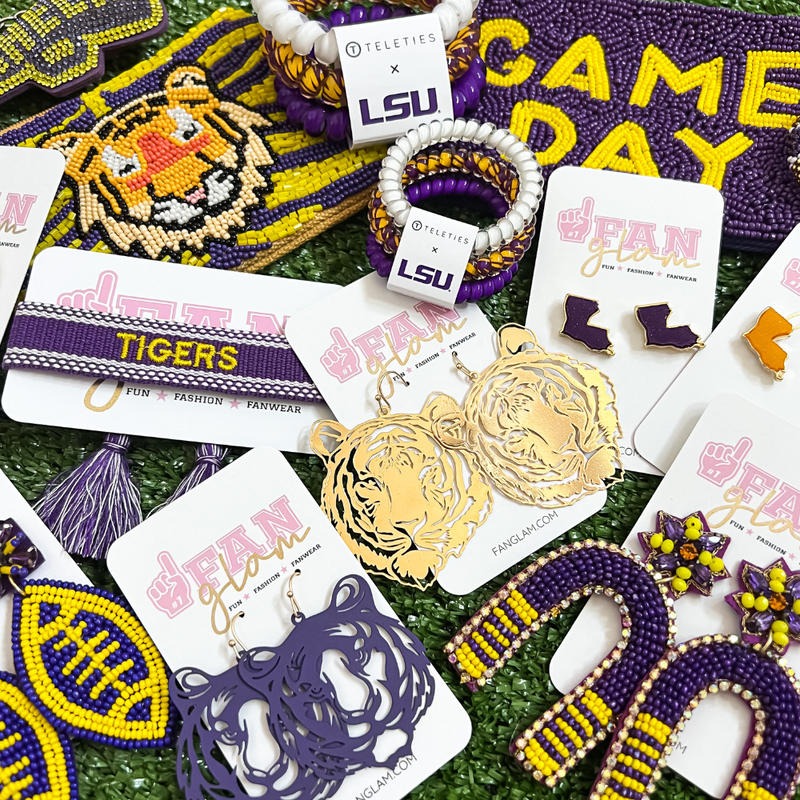 TIGERS GAME DAY PURPLE + GOLD COLLECTION