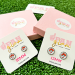 Get ready for the game in our new Pistol Pete Game Day Studs!  Lightweight and easy to wear all day game day!    The perfect ear candy for mommy and me, both sizes are great for our little Pokes too!